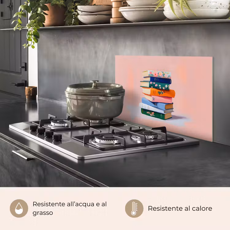 Paraschizzi cucina - Libri - Impilati - Colorati — 2