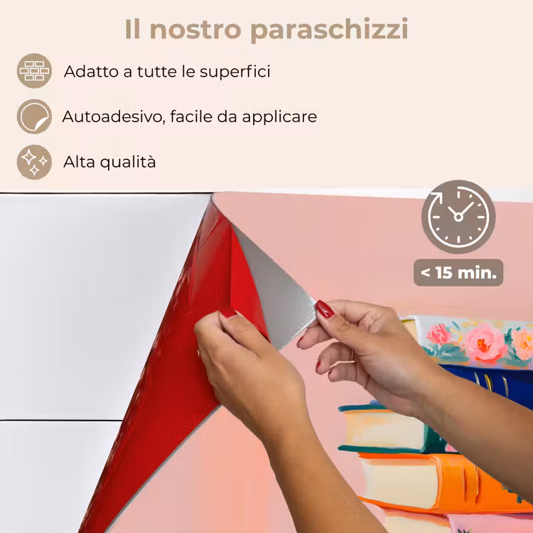 Paraschizzi cucina - Libri - Impilati - Colorati — 4