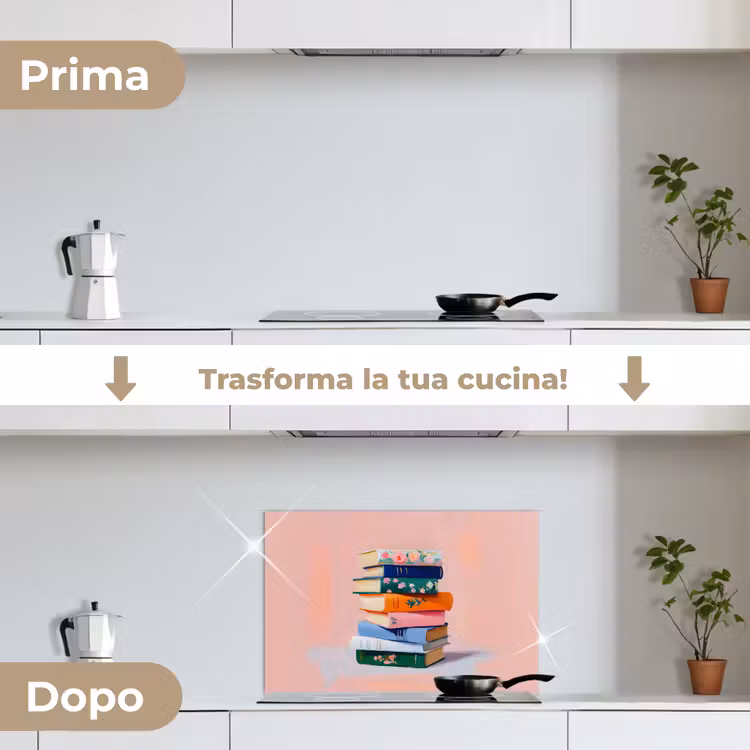 Paraschizzi cucina - Libri - Impilati - Colorati — 7