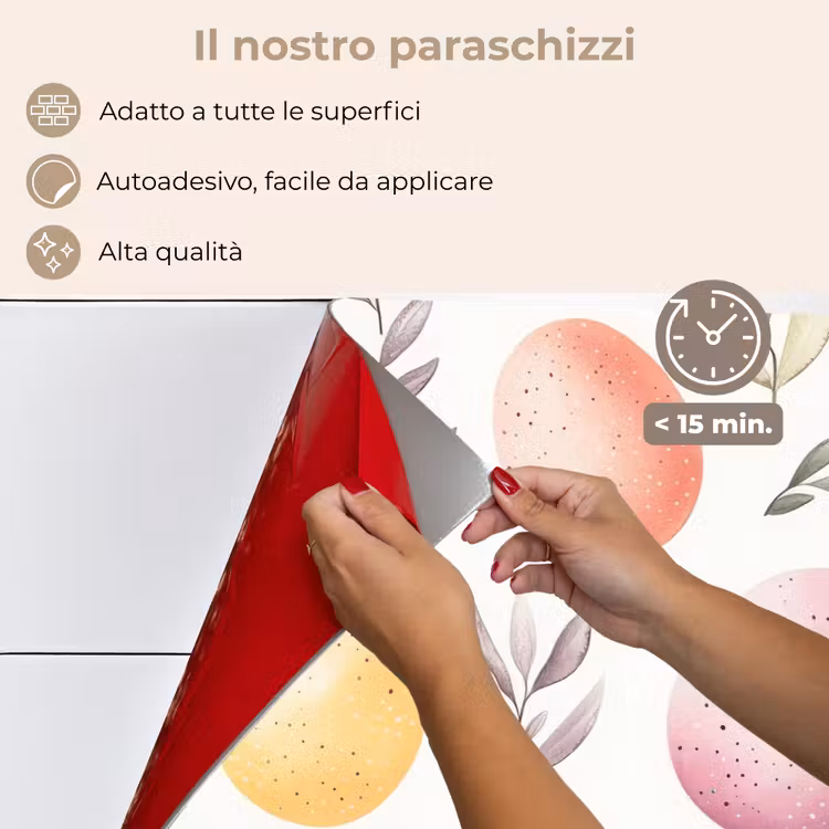 Paraschizzi cucina - Uova - Colorate - Motivo — 4