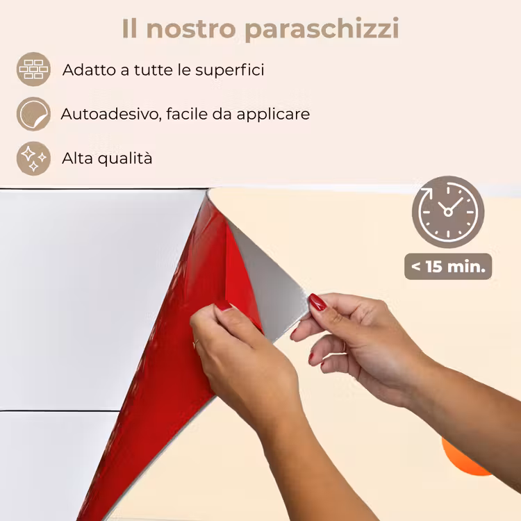 Paraschizzi cucina - Sole - Arancione - Mare — 4
