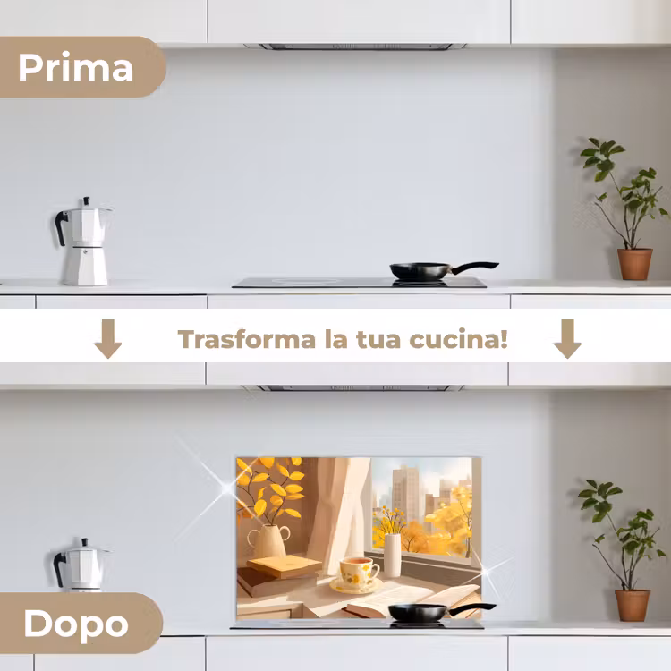 Paraschizzi cucina - Tè - Libro - Tè - Autunno — 7