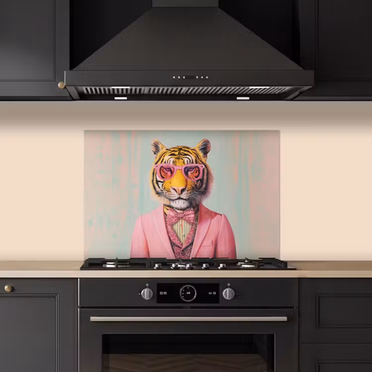 Paraschizzi cucina - Tigre - Papillon - Giacca - Rosa — 5