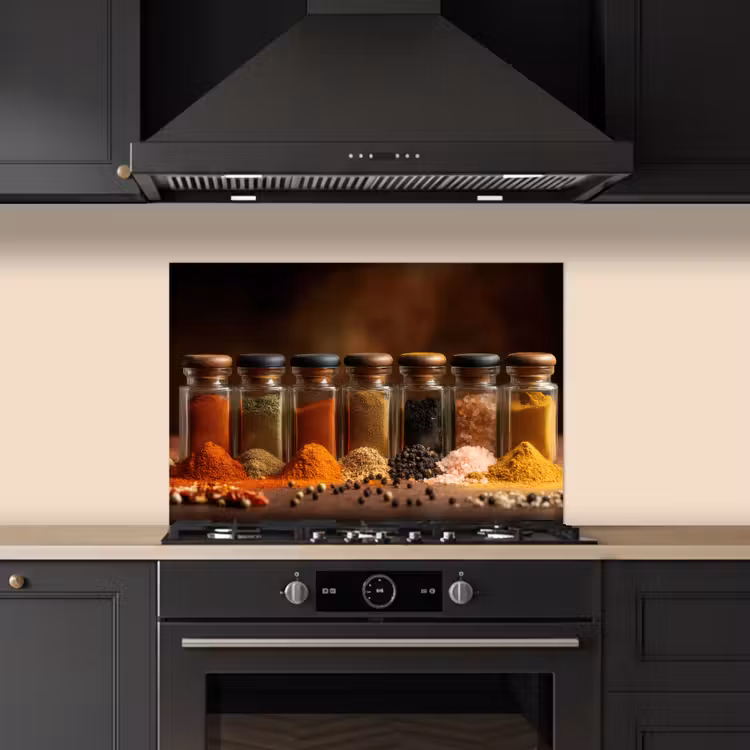 Paraschizzi cucina - Vasetti - Erbe - Spezie - Cereali — 5