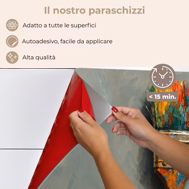 Paraschizzi cucina - Vernice - Pennello - Pittura — 4