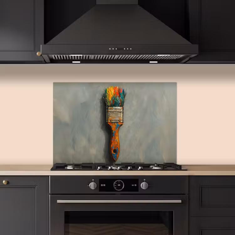 Paraschizzi cucina - Vernice - Pennello - Pittura — 5