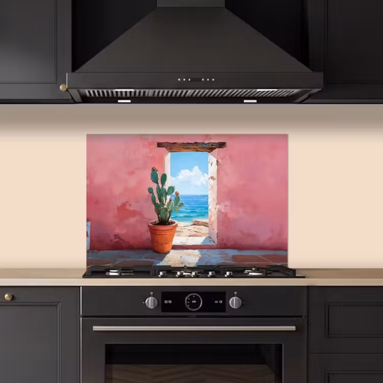 Paraschizzi cucina - Mare - Rosa - Cactus — 5
