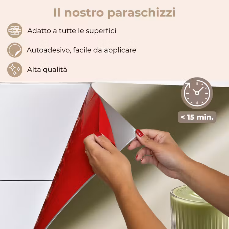 Paraschizzi cucina - Matcha - Vetro - Verde - Minimalista — 4