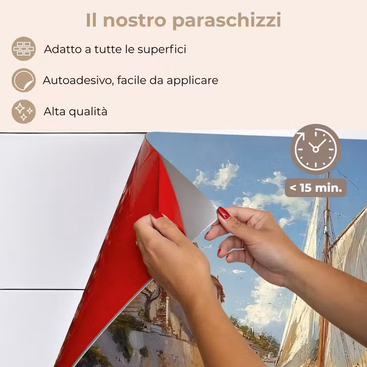 Paraschizzi cucina - Veliero - Case - Banchina - Mare — 4