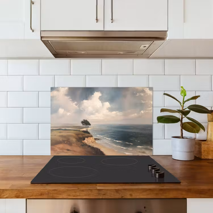 Paraschizzi cucina - Scogliera - Mare - Albero — 3