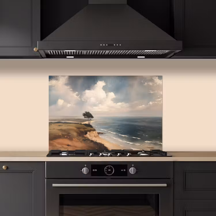 Paraschizzi cucina - Scogliera - Mare - Albero — 5