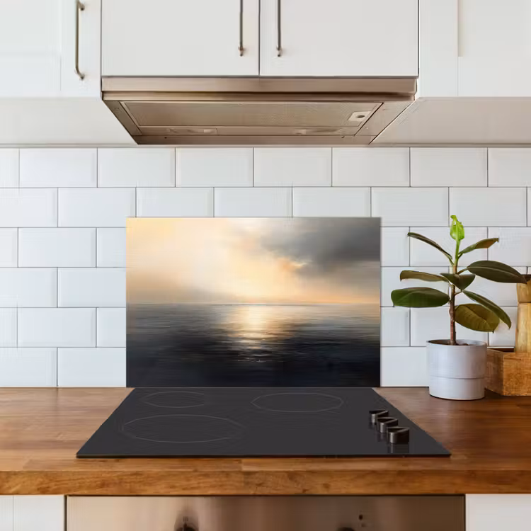 Paraschizzi cucina - Sole - Orizzonte - Mare — 3