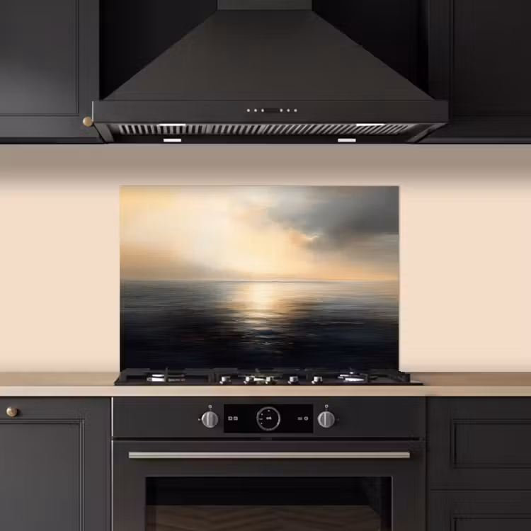 Paraschizzi cucina - Sole - Orizzonte - Mare — 5