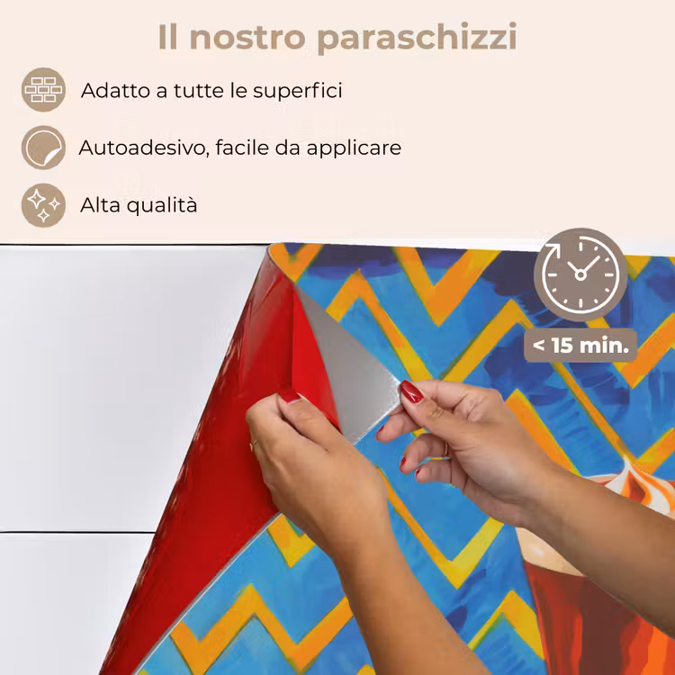 Paraschizzi cucina - Tazza - Caffè - Zigzag - Panna montata — 4