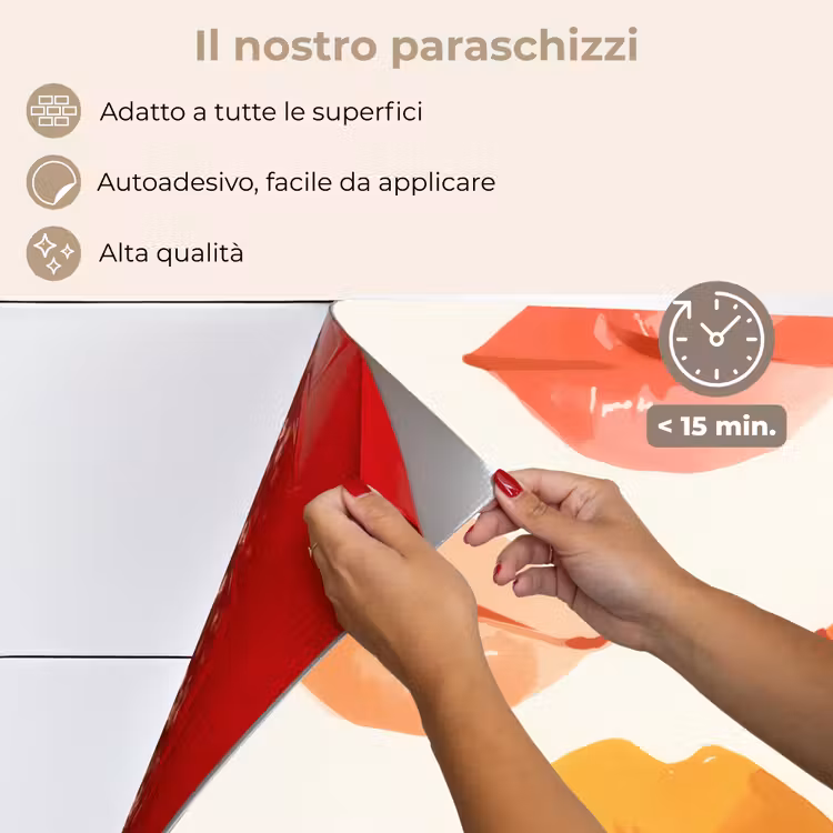 Paraschizzi cucina - Labbra - Colorate - Lucide — 4