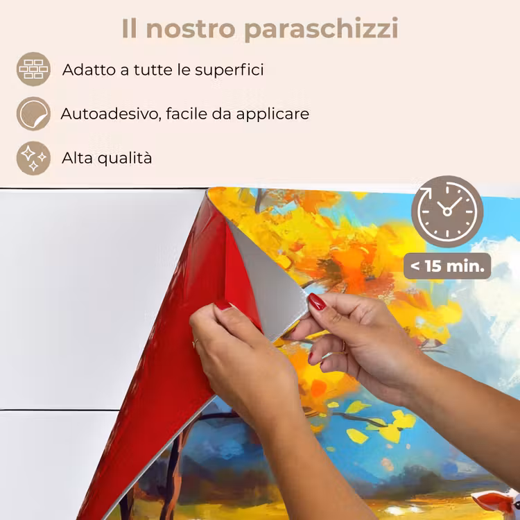 Paraschizzi cucina - Pecore - Prato - Fiori — 4
