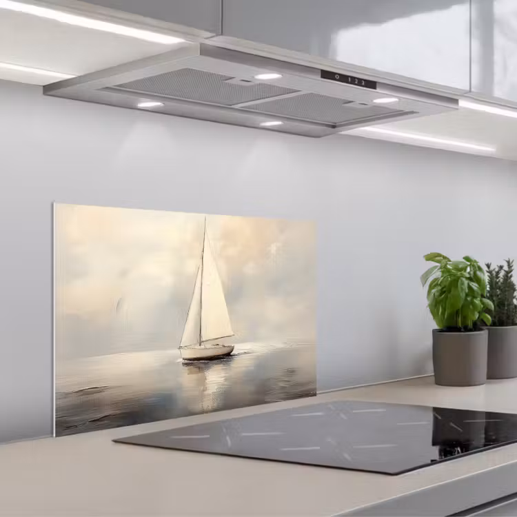 Paraschizzi cucina - Veliero - Mare - Nuvoloso — 1