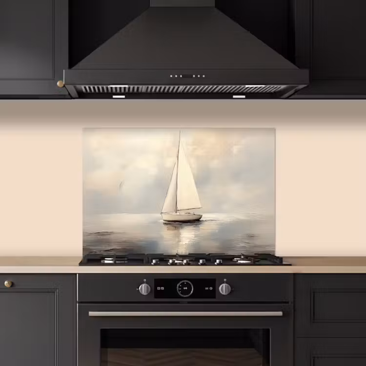 Paraschizzi cucina - Veliero - Mare - Nuvoloso — 5