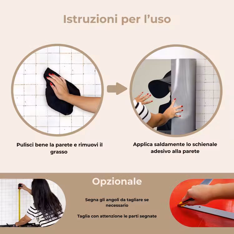 Paraschizzi cucina - Nero - Donna - Cappello — 6