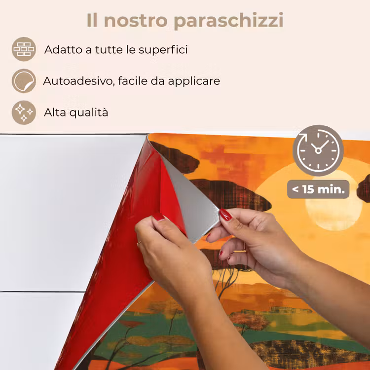 Paraschizzi cucina - Paesaggio - Africano - Sole — 4