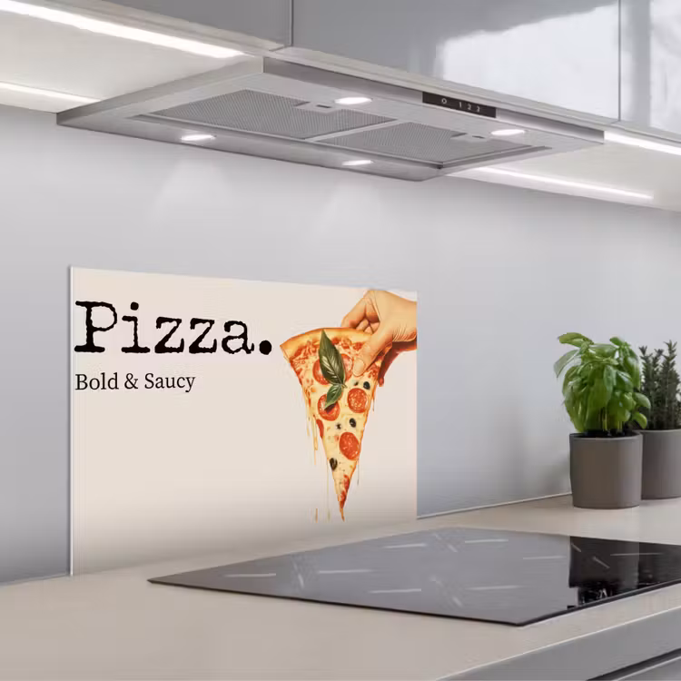 Paraschizzi cucina - Pizza - Formaggio - Salame piccante — 1