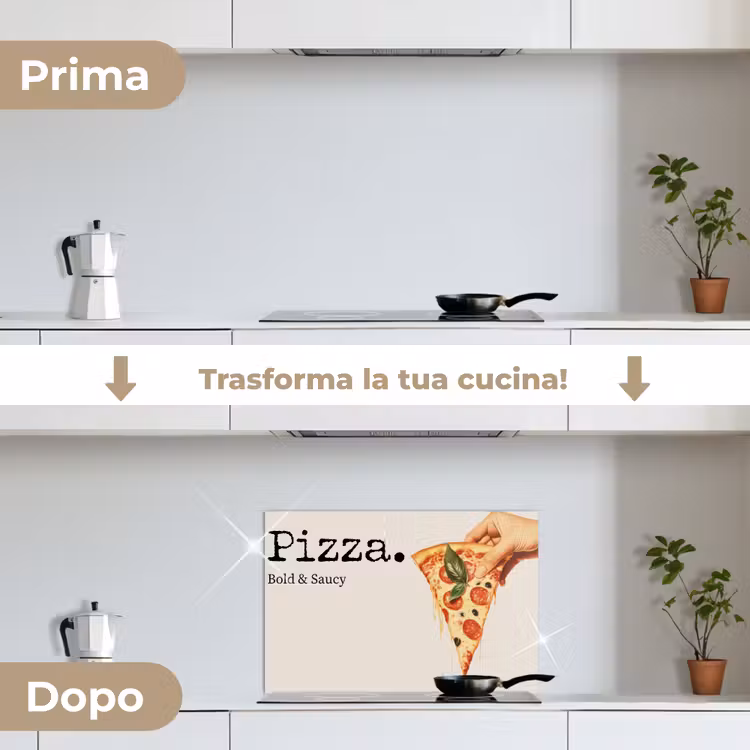 Paraschizzi cucina - Pizza - Formaggio - Salame piccante — 7