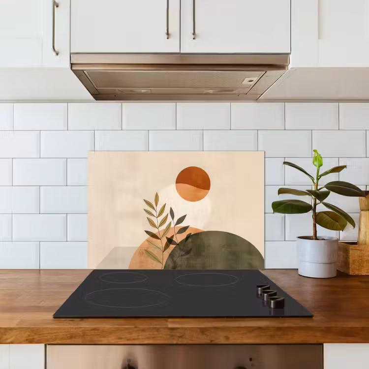Paraschizzi cucina - Rami - Forme - Astratto — 3