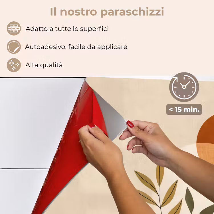 Paraschizzi cucina - Rami - Forme - Astratto — 4