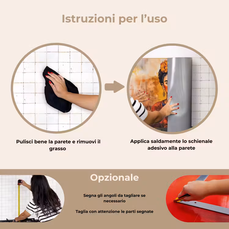 Paraschizzi cucina - Ritratto - Gioielli - Pittura — 6