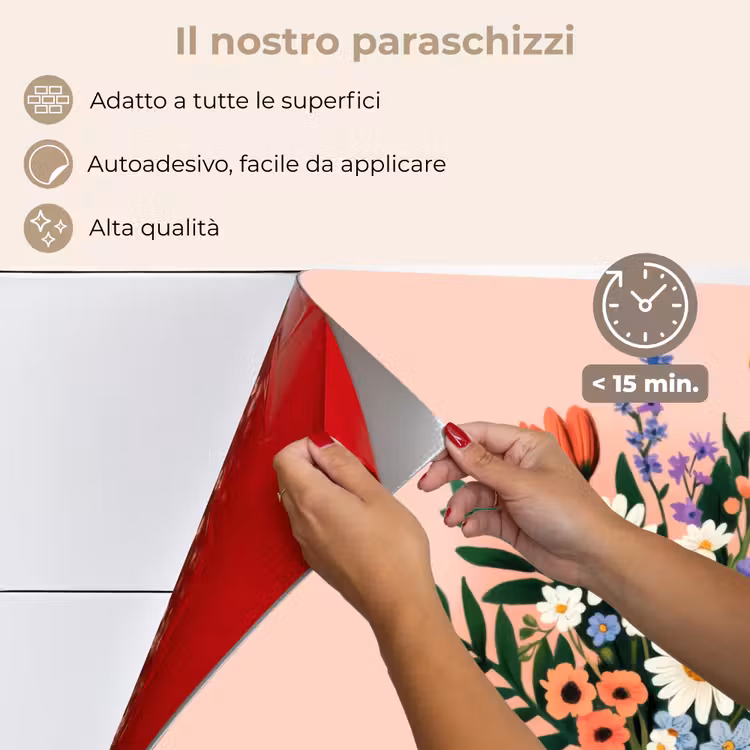 Paraschizzi cucina - Margherite - Bouquet - Fiocco - Rosa — 4