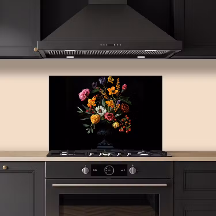 Paraschizzi cucina - Ornamentale - Bouquet - Foglie — 5