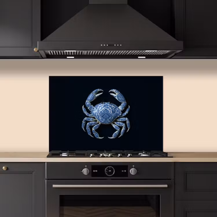Paraschizzi cucina - Granchio - Blu Delft - Animali — 5