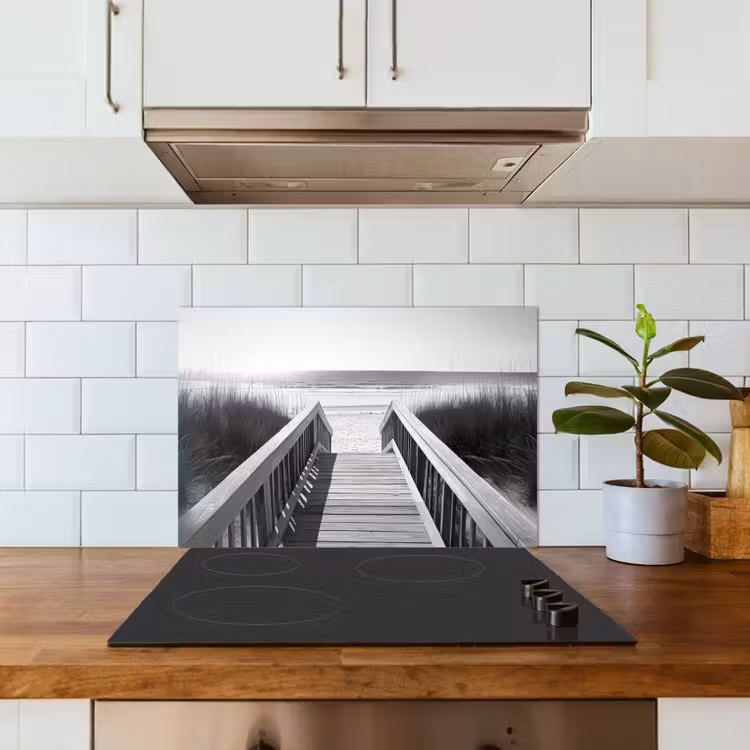 Paraschizzi cucina - Passerella - Legno - Spiaggia - Mare — 3