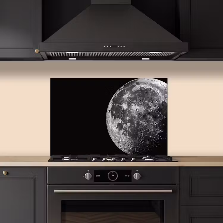 Paraschizzi cucina - Primo piano - Luna - Bianco - Struttura — 5