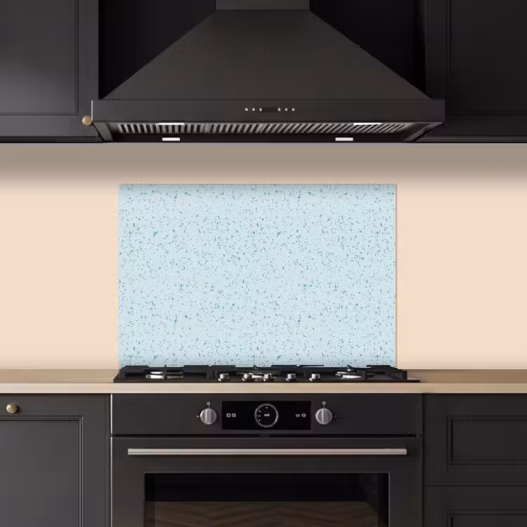 Paraschizzi cucina - Terrazzo - Motivo - Colorato - Blu bambino — 5