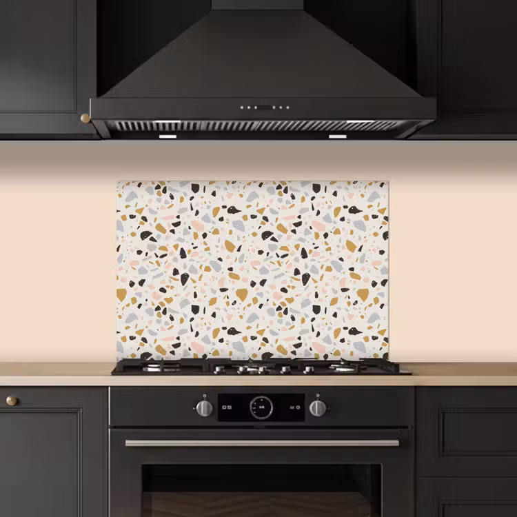 Paraschizzi cucina - Terrazzo - Motivo - Neutro - Morbido - Multi — 5