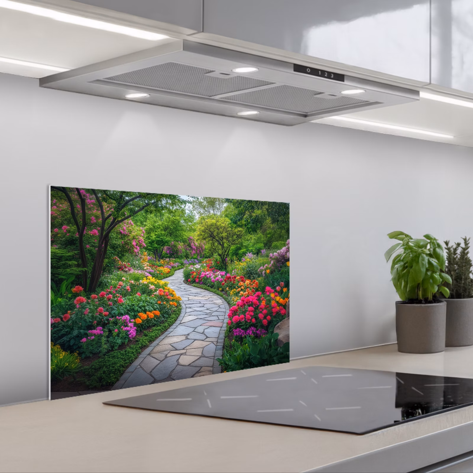 Paraschizzi cucina - Parco - Fiori - Giardino — 1