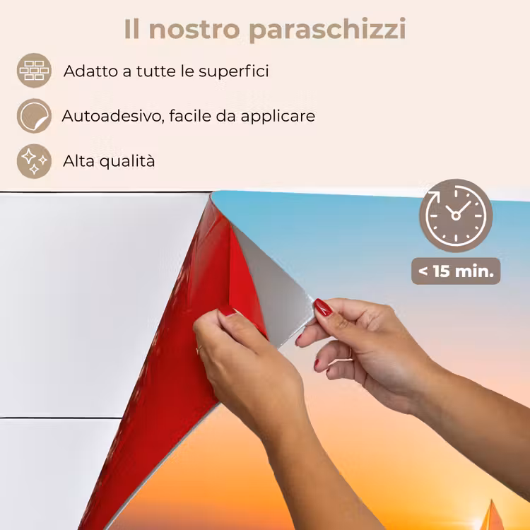 Paraschizzi cucina - Mare - Barca a vela - Tramonto — 4