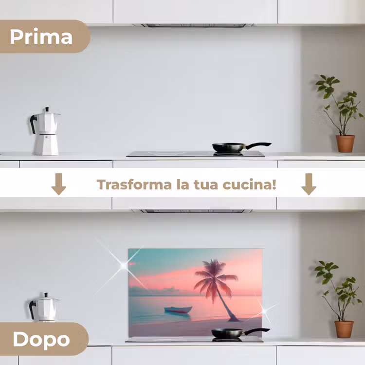 Paraschizzi cucina - Mare - Barca - Tramonto — 7