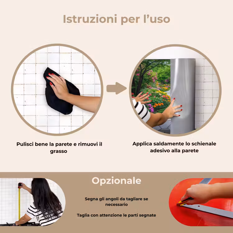 Paraschizzi cucina - Parco - Fiori - Giardino — 6