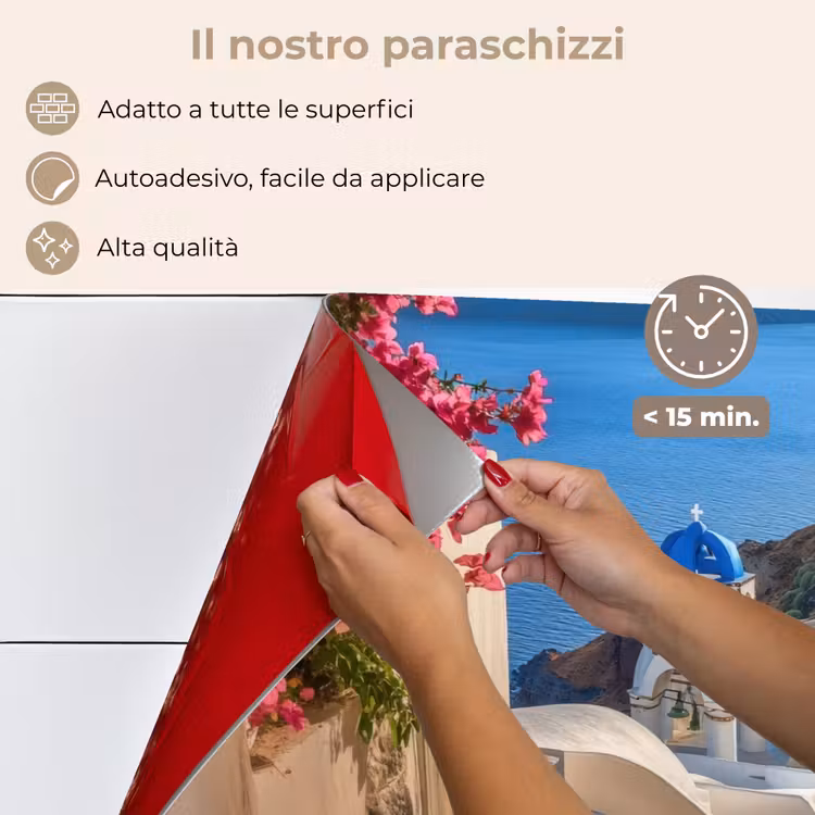 Paraschizzi cucina - Santorini - Fiori - Grecia — 4