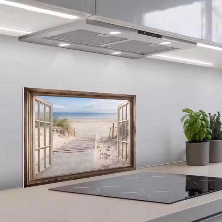 Paraschizzi cucina - Sguardo - Spiaggia - Dune - Sentiero - Paesaggio — 1
