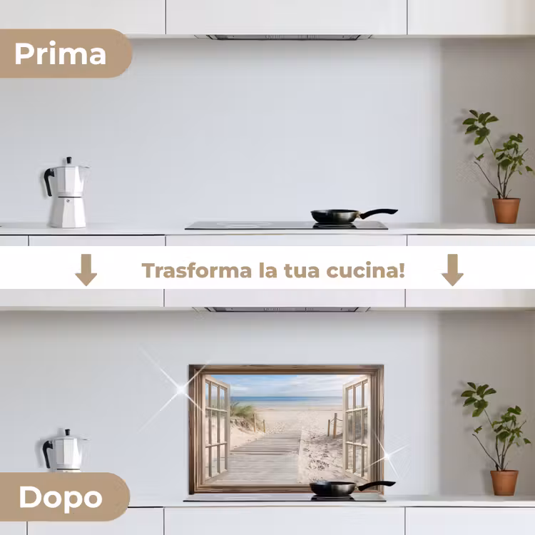 Paraschizzi cucina - Sguardo - Spiaggia - Dune - Sentiero - Paesaggio — 7
