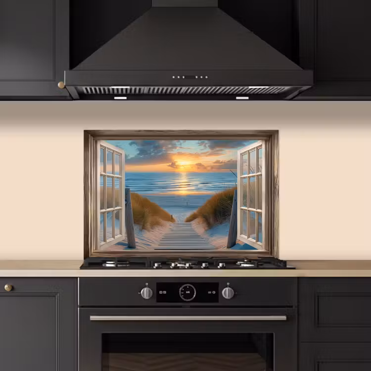 Paraschizzi cucina - Sguardo - Spiaggia - Sentiero - Tramonto — 5