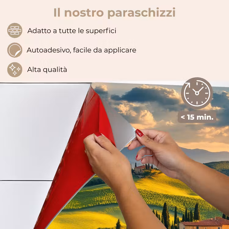 Paraschizzi cucina - Toscana - Paesaggio - Vigneti — 4