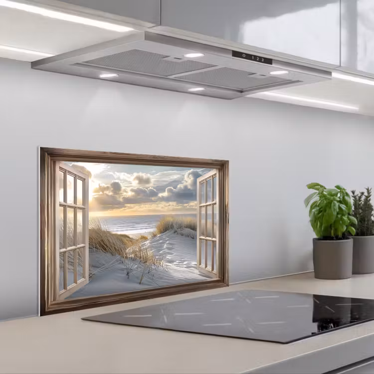 Paraschizzi cucina - vista - Spiaggia - Dune - Mare - Natura — 1