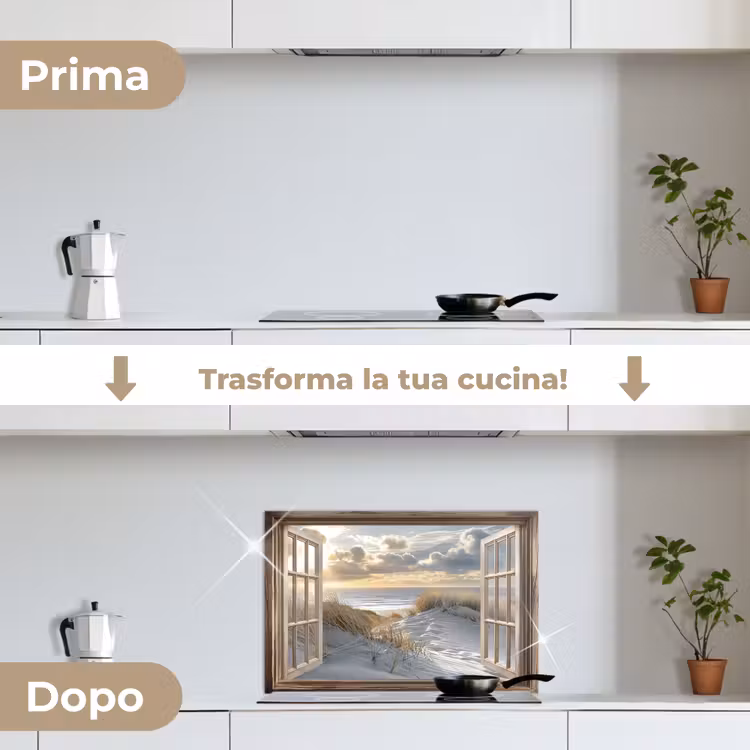 Paraschizzi cucina - vista - Spiaggia - Dune - Mare - Natura — 7