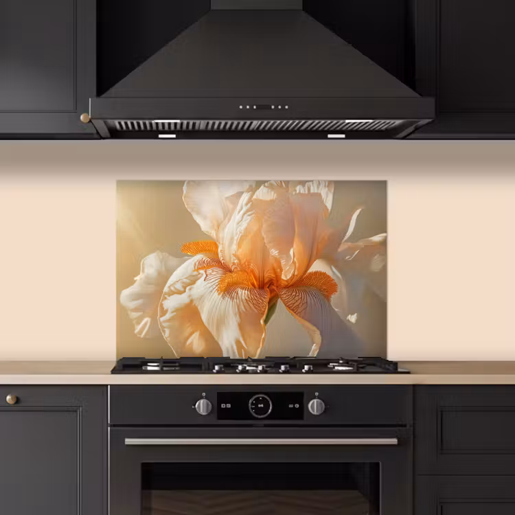Paraschizzi cucina - Primo piano - Arancione - Iris — 5