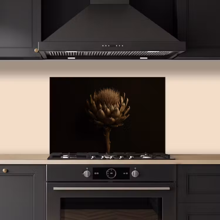 Paraschizzi cucina - Marrone scuro - Fiore - Struttura - Carciofo — 5