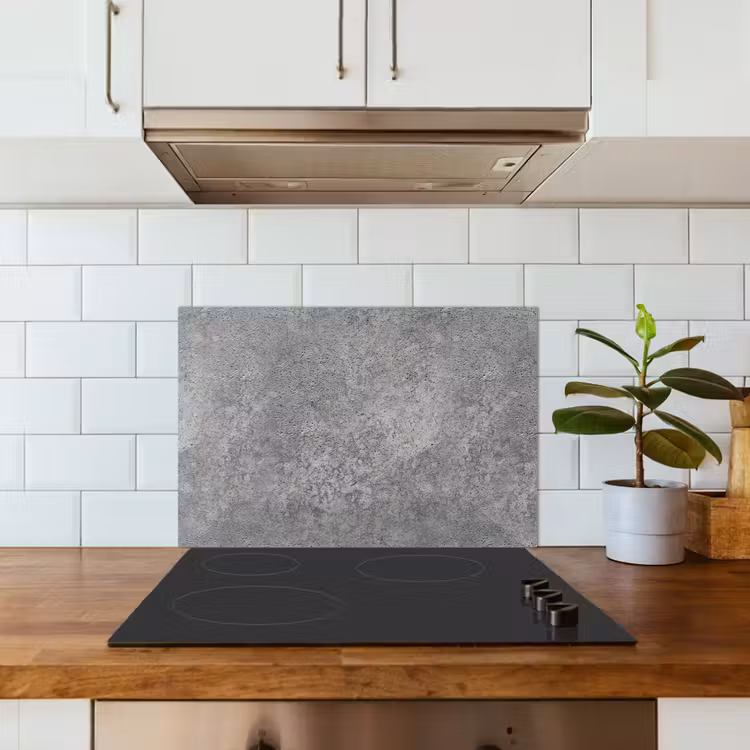 Paraschizzi cucina - Modelli - Industriale - Cemento — 3